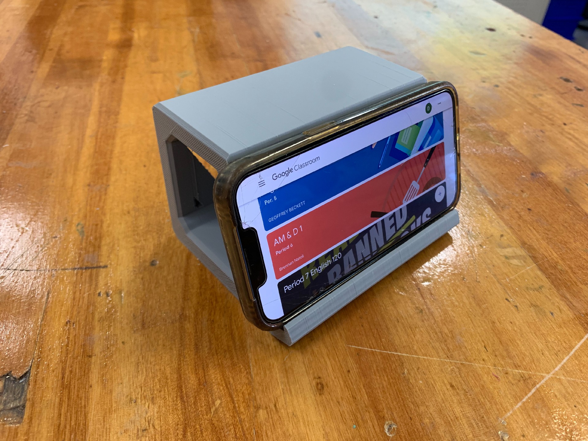 Phone holder build photo 1