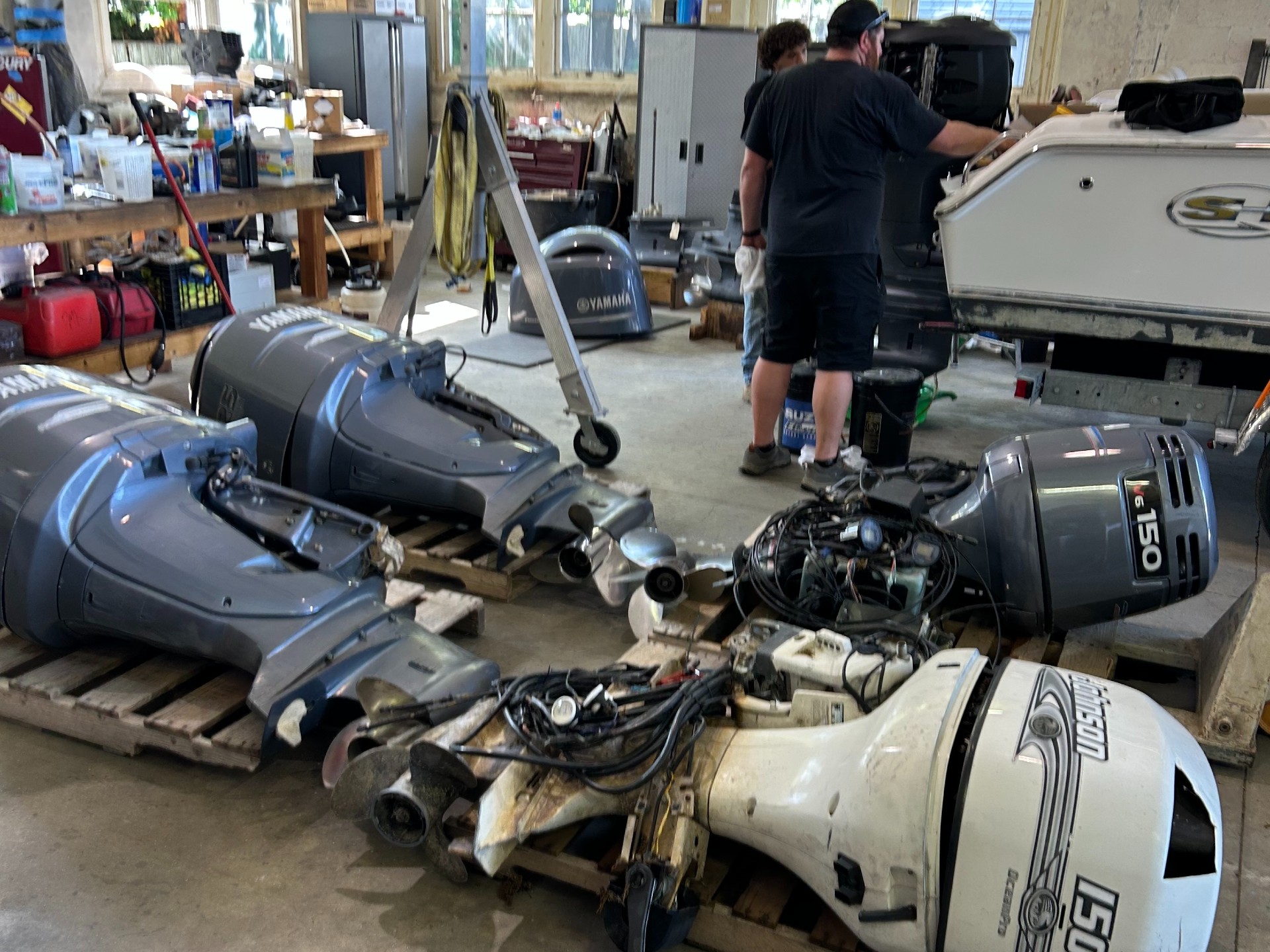 Porter Marine shop work